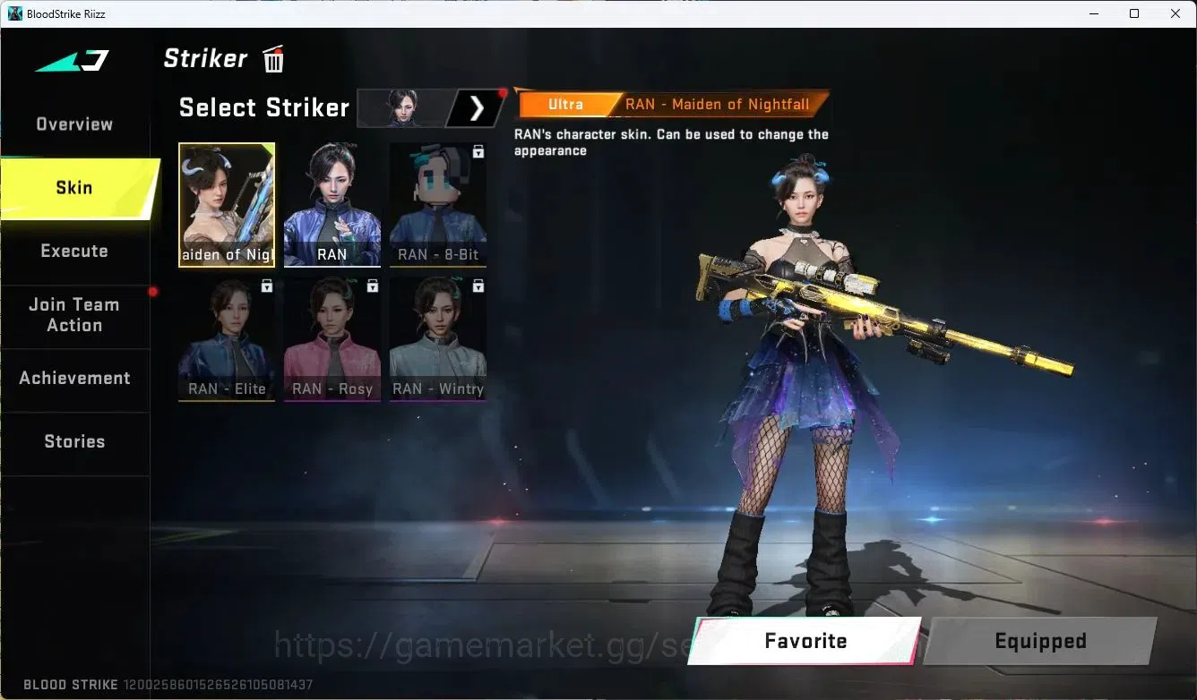 Blood Strike Accounts ASIA |ETERNAL=KRAKEN|ULTRA SCYTHE|LIMITED=AR97,|UL image 8