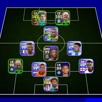 eFootball Accounts Legends & Iconic Players Android|Epic Daniele Massaro AC Milan 91-92|3 Show Time Neymar Jr Living Legends