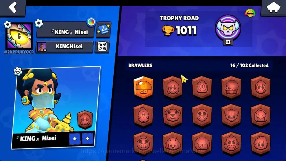 Brawl Stars Accounts 1011 Trophy|16 Brawlers 2 Max Lv [Edgar,Darryl,She image 11