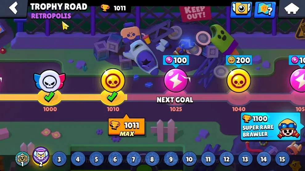 Brawl Stars Accounts 1011 Trophy|16 Brawlers 2 Max Lv [Edgar,Darryl,She image 12