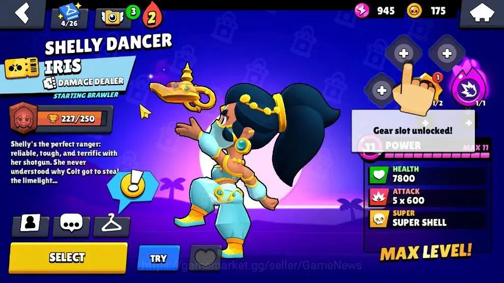 Brawl Stars Accounts 1011 Trophy|16 Brawlers 2 Max Lv [Edgar,Darryl,She image 14