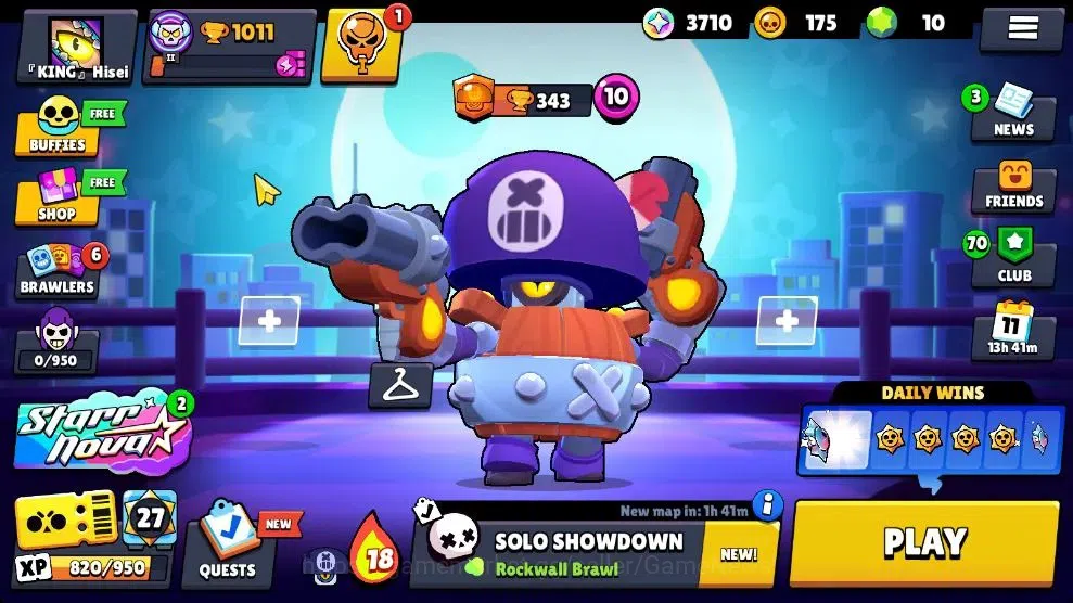 Brawl Stars Accounts 1011 Trophy|16 Brawlers 2 Max Lv [Edgar,Darryl,She image 2