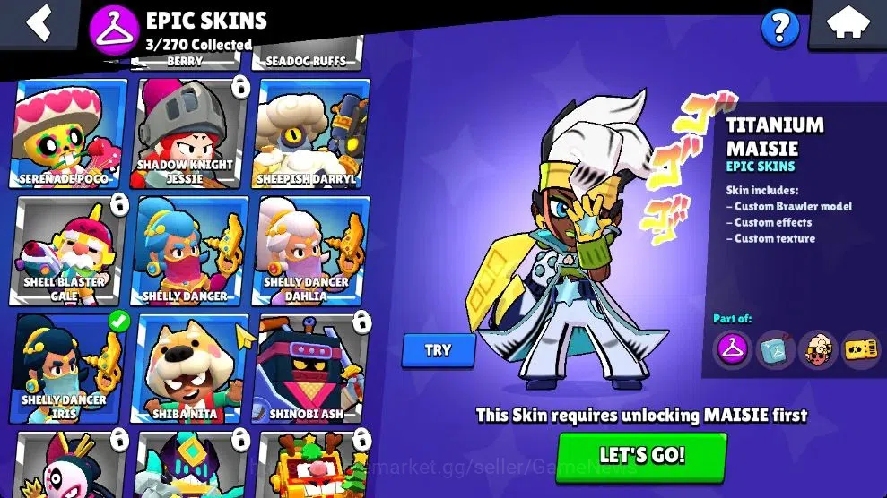 Brawl Stars Accounts 1011 Trophy|16 Brawlers 2 Max Lv [Edgar,Darryl,She image 8