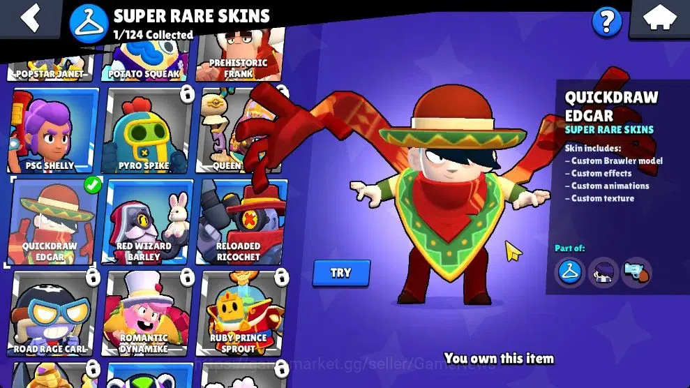 Brawl Stars Accounts 1011 Trophy|16 Brawlers 2 Max Lv [Edgar,Darryl,She image 9