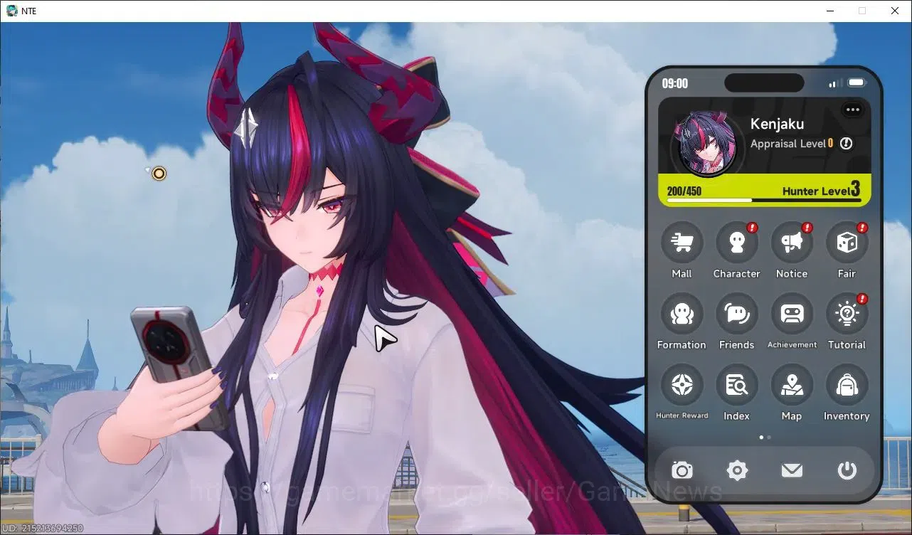 Neverness to Everness Accounts Global NA|HL 3|2 S Class|1 Limited (Shinku)+(Hathor)+1 S-Class Selectr Box|Select ON|Overcast 4
