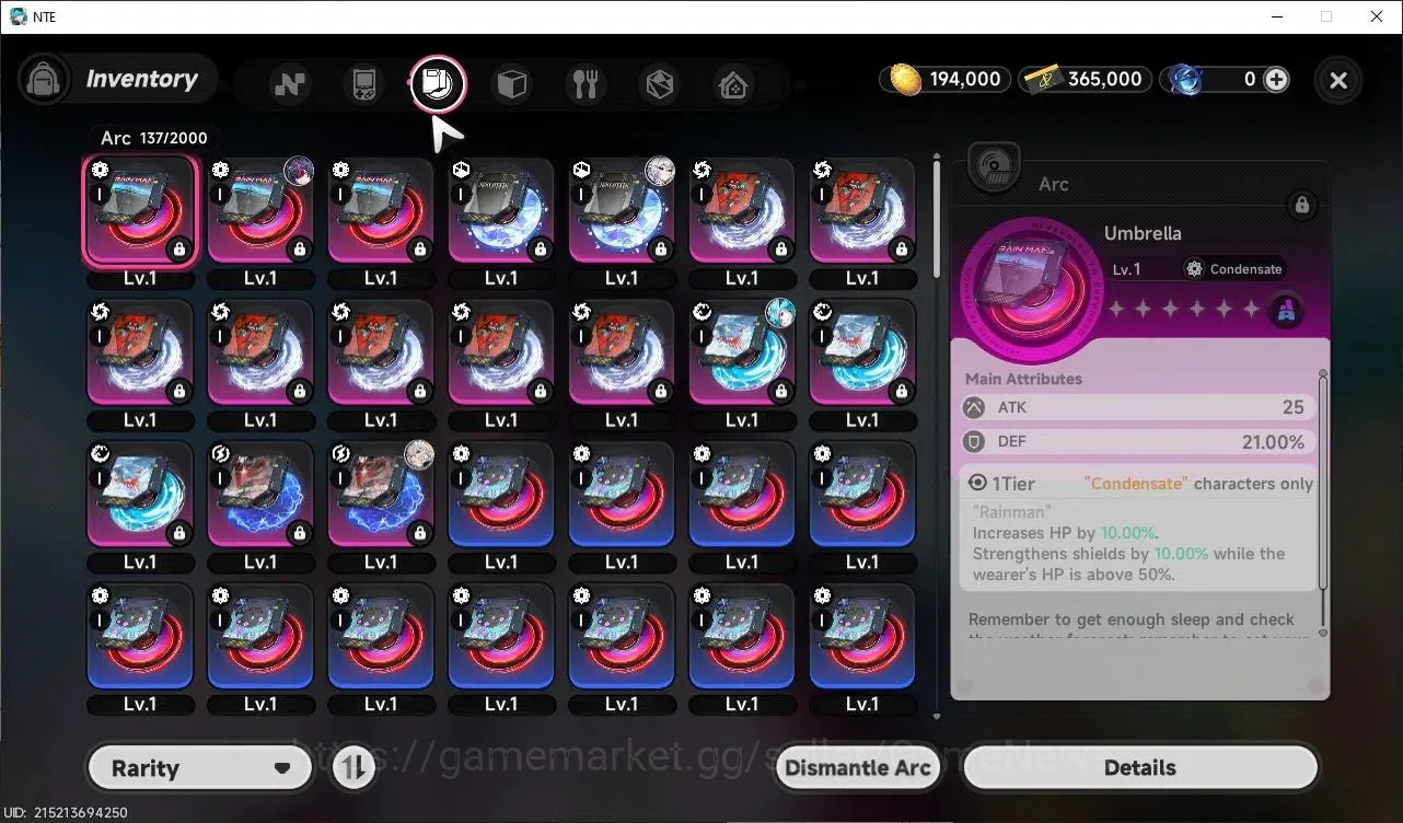 Neverness to Everness Accounts Global NA|HL 3|2 S Class|1 Limited (Shinku)+(Hathor)+1 S-Class Selectr Box|Select ON|Overcast 9
