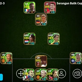 eFootball Accounts Legends & Iconic Players Mobile|PW3238|Kaka,Cruyff,Cannavaro,Mario Gotze,Puskas,Schmeichel,Baresi,Bebeto