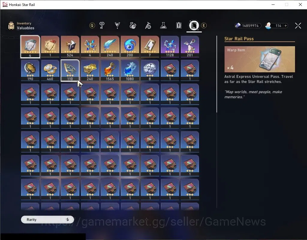 Honkai Star Rail Accounts Others Asia|TL 64|7 Limited|[Firefly]+Sign,Huohuo,The Dahlia,Sunday,Saber,Tribbie,Kafka|MC 9