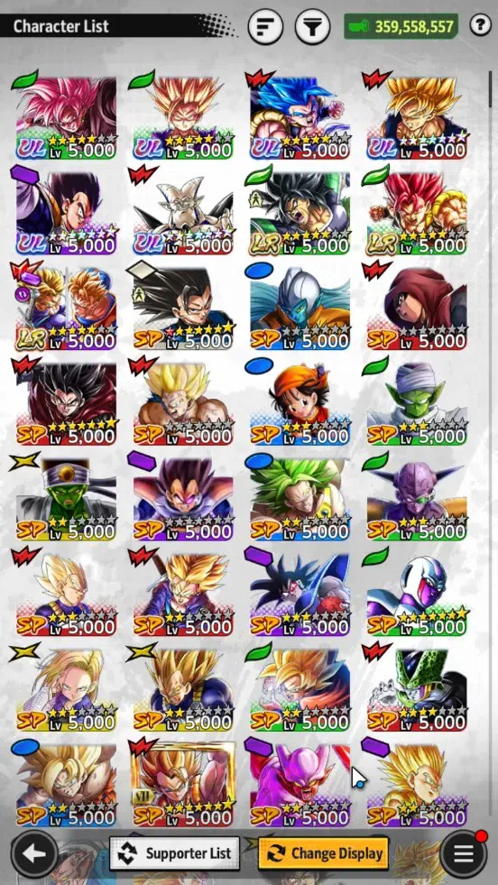 Dragon Ball Legends Accounts Global | Lvl 157|359M Total Power|3 LR|6 UL|LR Bro image 11