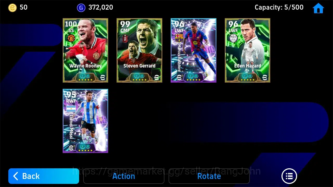 eFootball Accounts Android|PW 3093|Epic Rooney,Gerrard,Hazzard|SHW Me image 4