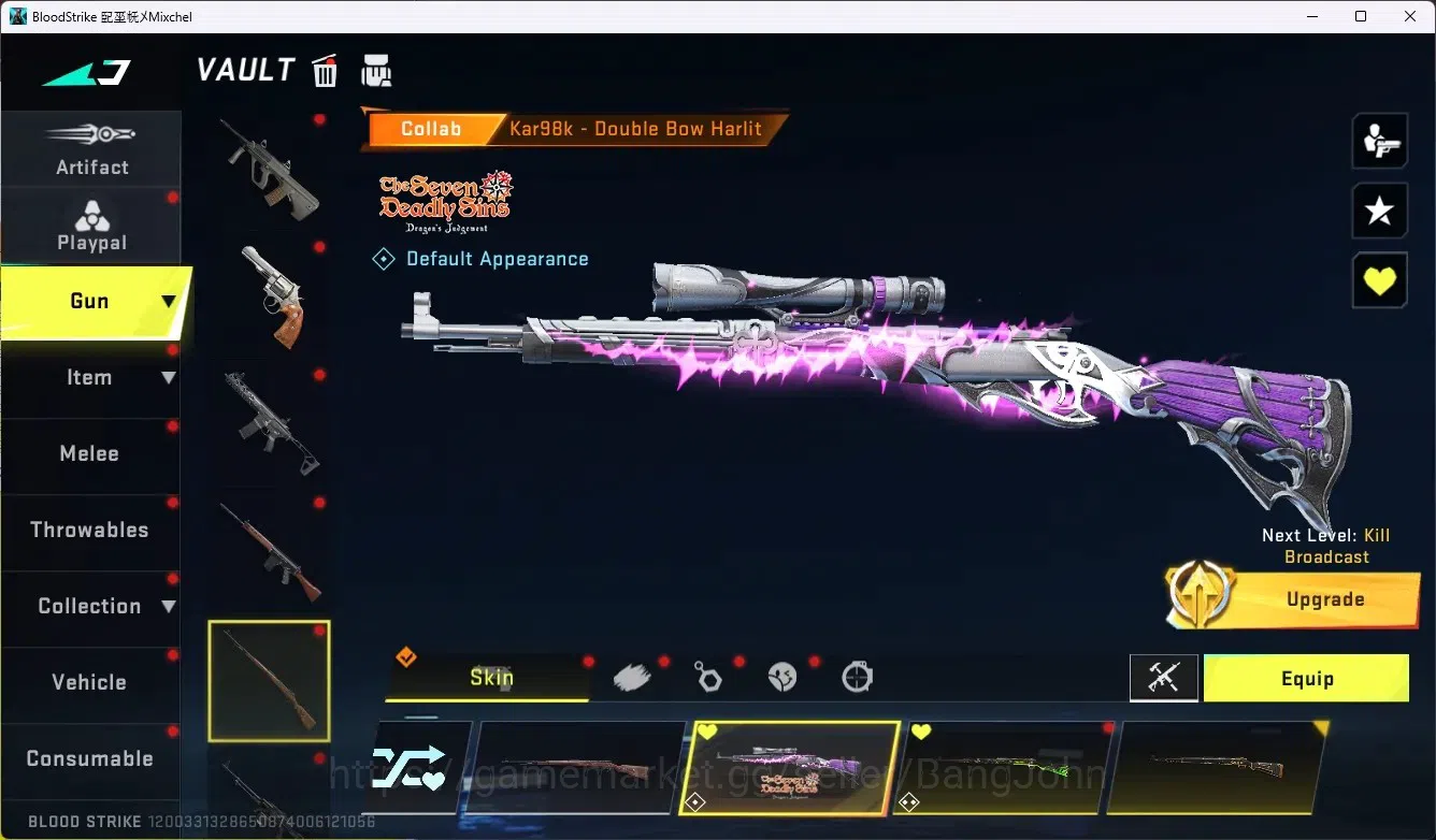 Blood Strike Accounts ASIA | 1 EVO: FAL-Evolved Draco | 2 Eternal |7 Col image 14