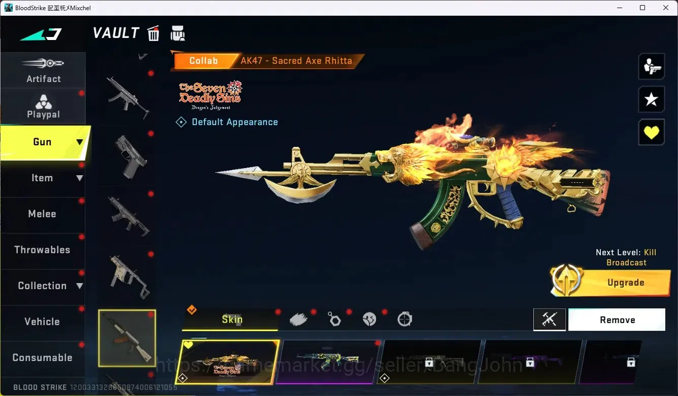 Blood Strike Accounts ASIA | 1 EVO: FAL-Evolved Draco | 2 Eternal |7 Col image 4