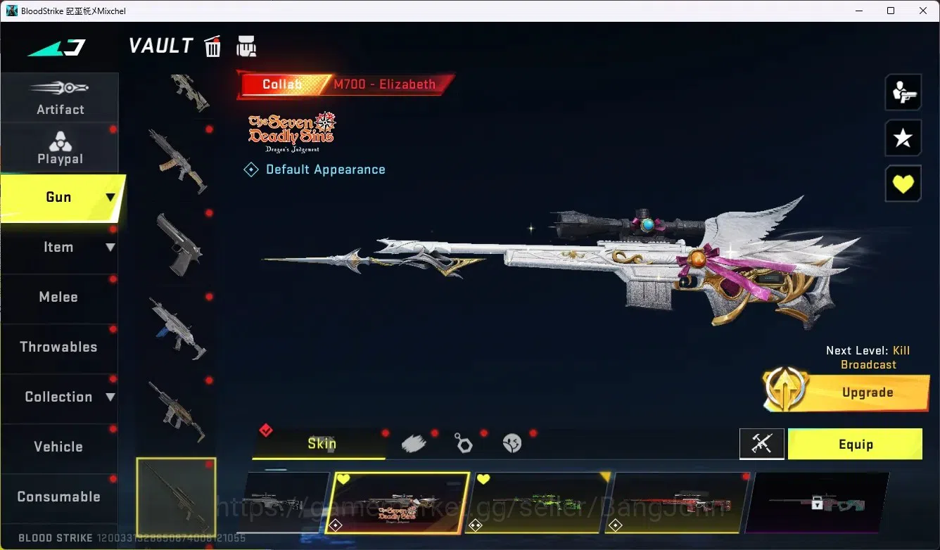 Blood Strike Accounts ASIA | 1 EVO: FAL-Evolved Draco | 2 Eternal |7 Col image 7