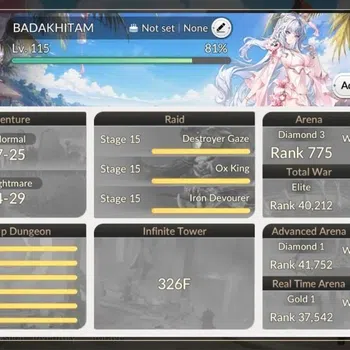 Seven Knights Re:Birth Accounts Global |3 EX7(GelidusTC3,Melia,FaiTC2)|41 TC6(Sunran,Rudy,Orkah,Dellons,Kyle,Teo,Etc.)|25K