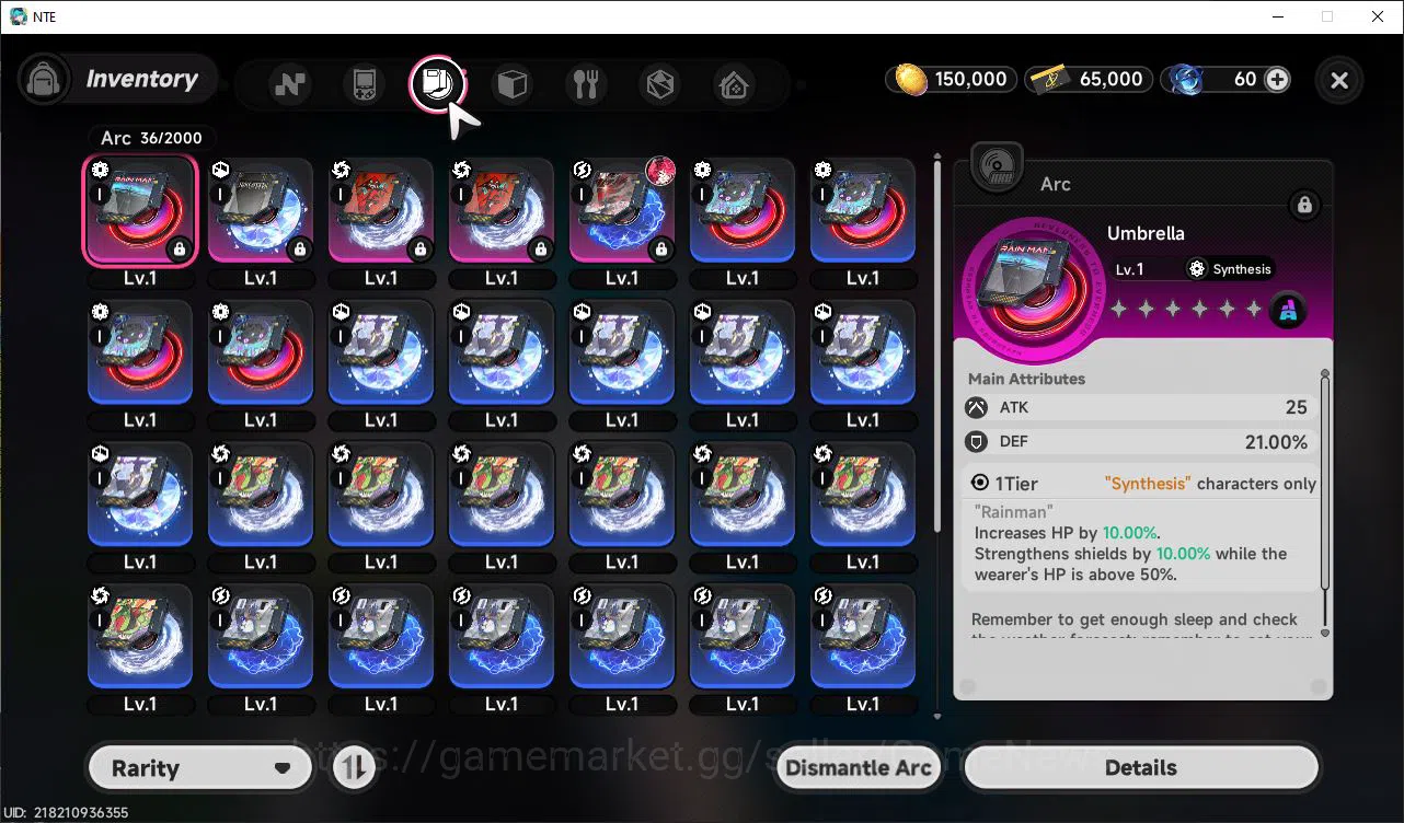 Neverness to Everness Accounts GLOBAL EU|HL 3|1 SSR Limited Nanally + 5 SR [Aurel image 6