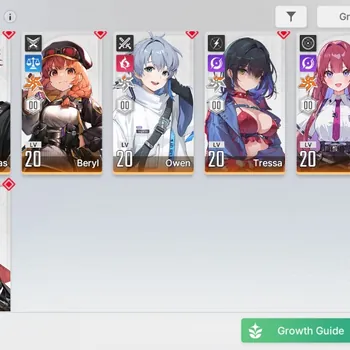 Chaos Zero Nightmare Accounts Global Lv50|9 SSR+1