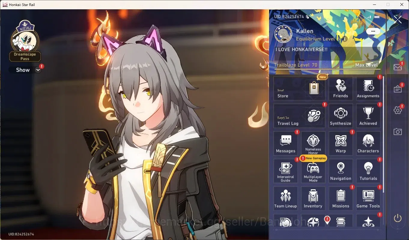 Honkai Star Rail Accounts Others ASIA|TL 70|18 Limited 1