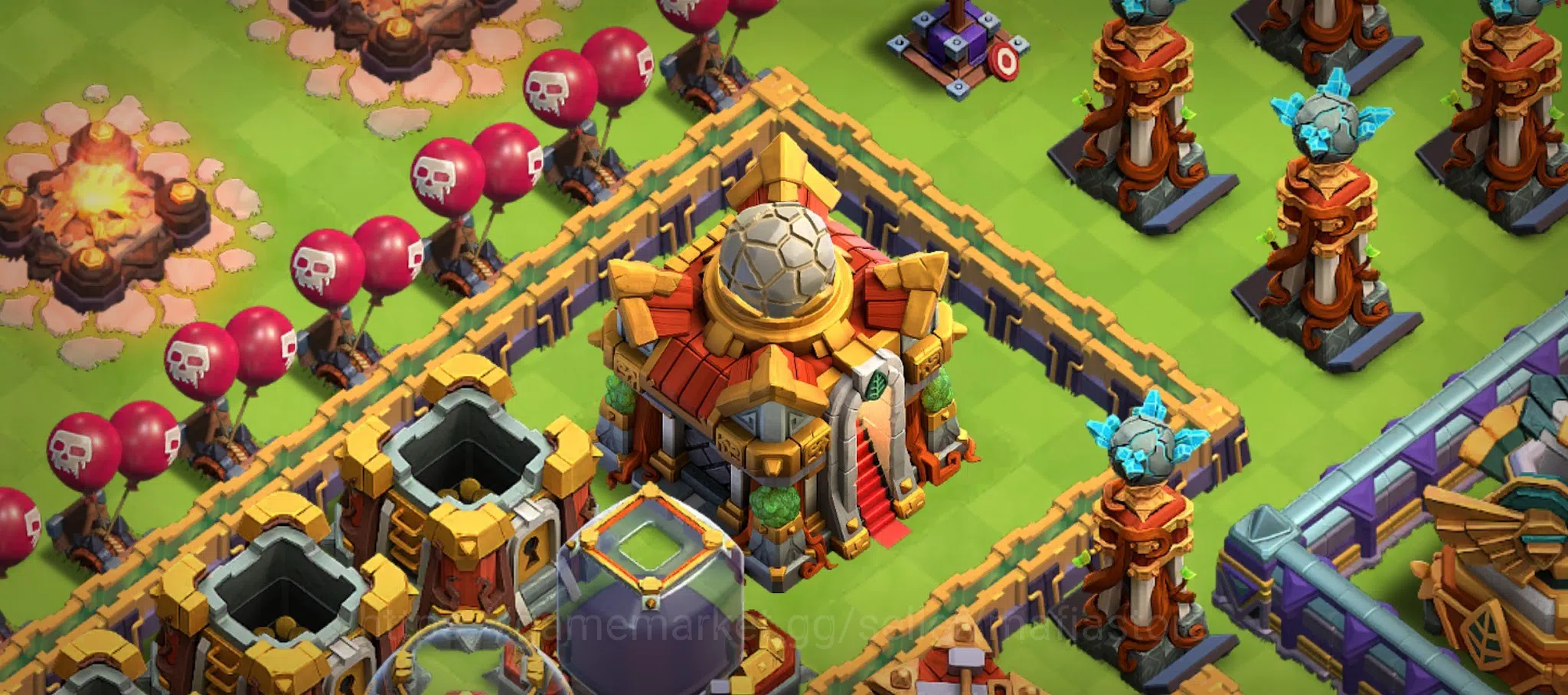 Clash of Clans Accounts TH14 Max AQ L90 & GW L65, RC L34, Clan Capital PEK image 4