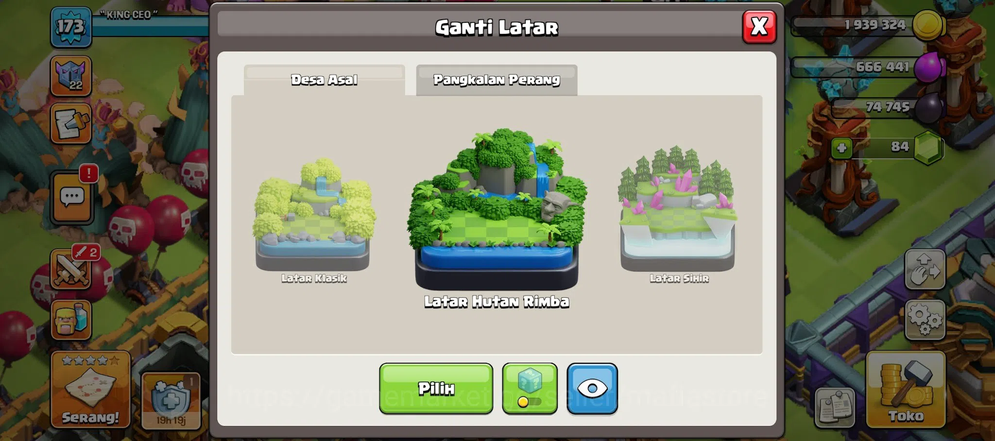Clash of Clans Accounts TH14 Max AQ L90 & GW L65, RC L34, Clan Capital PEK image 5