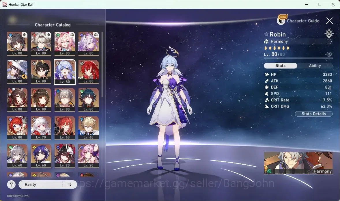 Honkai Star Rail Accounts ASIA | TL 70 | Castorice, Hyacine, Blade, Robin, D image 16