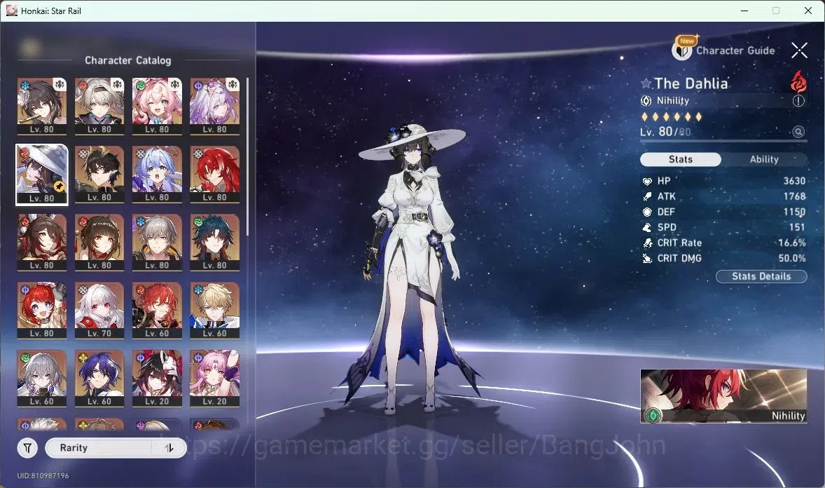 Honkai Star Rail Accounts ASIA | TL 70 | Castorice, Hyacine, Blade, Robin, D image 18