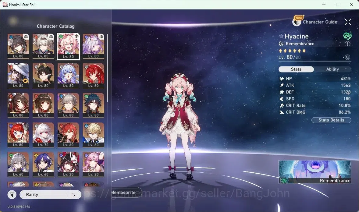Honkai Star Rail Accounts ASIA | TL 70 | Castorice, Hyacine, Blade, Robin, D image 20