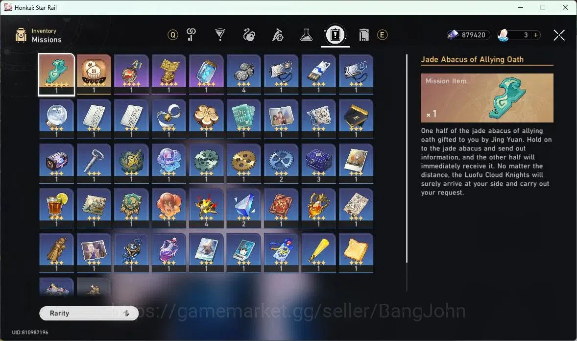 Honkai Star Rail Accounts ASIA | TL 70 | Castorice, Hyacine, Blade, Robin, D image 3