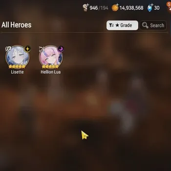 Epic Seven Accounts Starter GLOBAL UnVerif|New Era|2 ML(Lisete,Helion Lua)+Vildred,Ruiza,Iseria,Landy,Etc|Poh ON|Abys F
