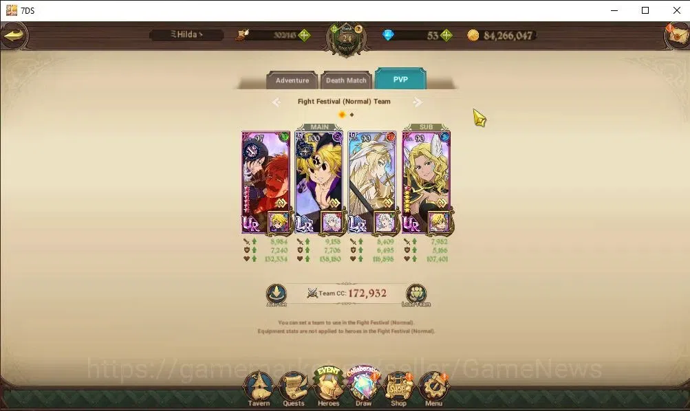 The Seven Deadly Sins: Grand Cross Accounts Endgame Global|3,2M CC|2 LR+6 UR+Collab 12