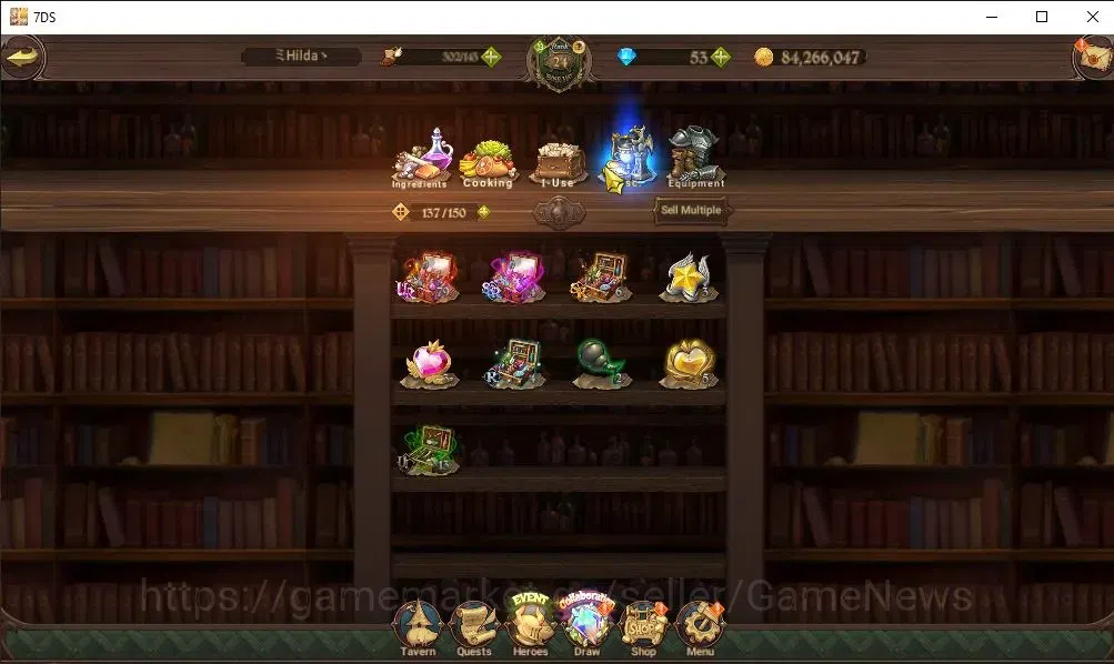The Seven Deadly Sins: Grand Cross Accounts Endgame Global|3,2M CC|2 LR+6 UR+Collab 19