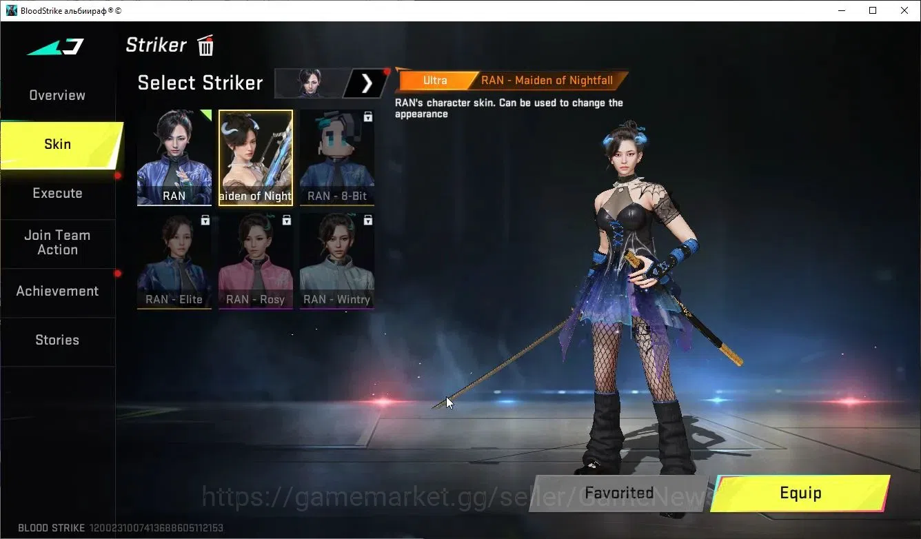 Blood Strike Accounts ASIA|Eternal Zero|14 ULTRA[Ran,Emma,Hank,Origin-12 image 4