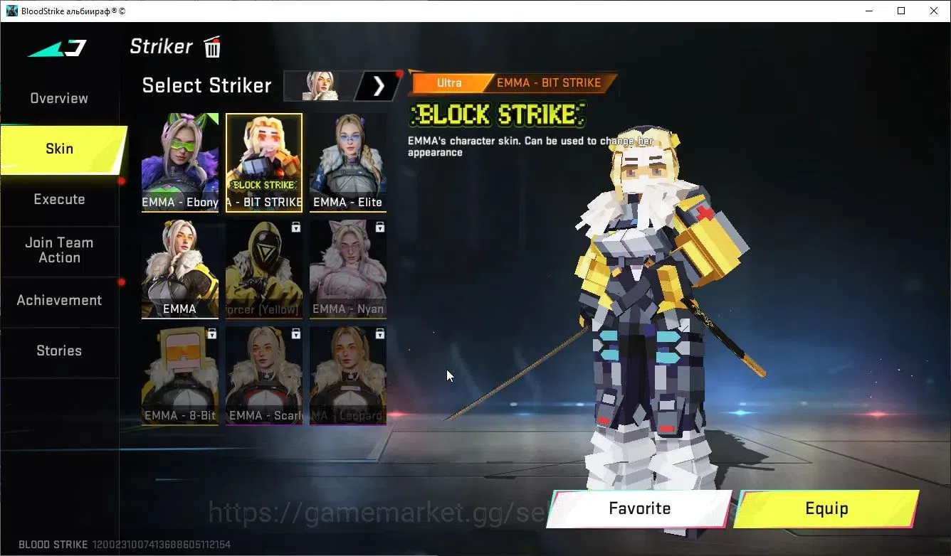 Blood Strike Accounts ASIA|Eternal Zero|14 ULTRA[Ran,Emma,Hank,Origin-12 image 6