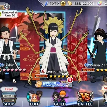 Bleach: Brave Souls Accounts Mid-Tier Global | 10K BP+10K Orb|Mid Story|Senjumaru TYBW25|Isshun TYBW The Past|Tensa