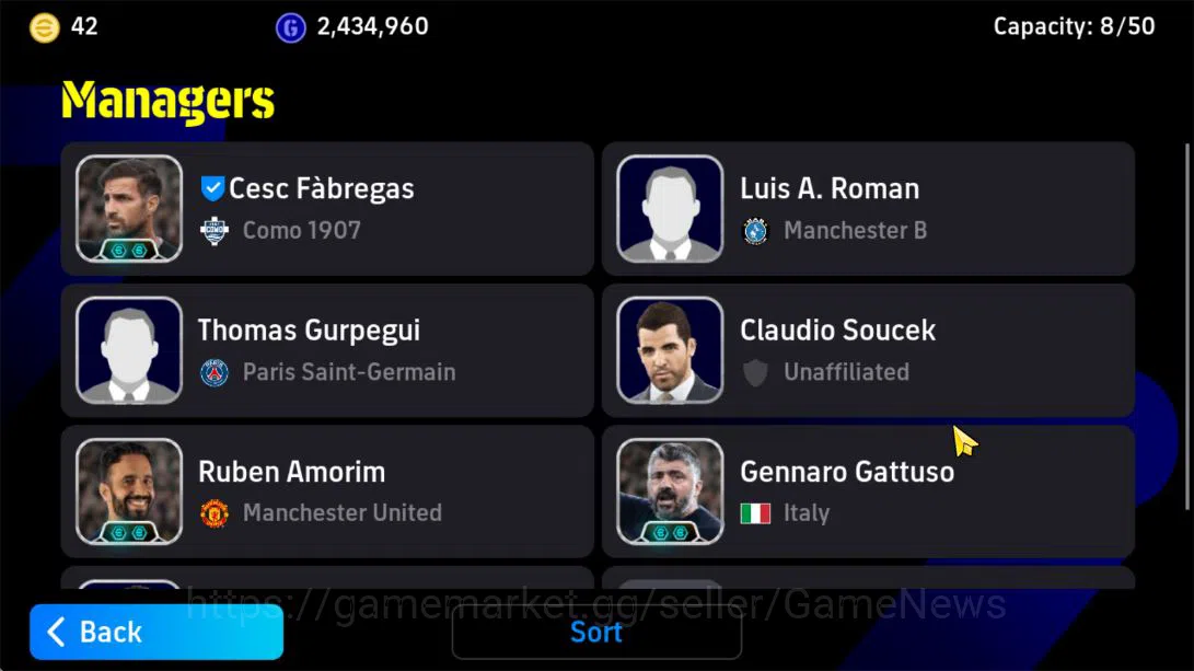 eFootball Accounts Mid-Tier Mobile|Aerial Fort(Gerard Pique),Edged Crossing(Park Ji-Sung,Andrew Robertson),Fortress(Ivar 2