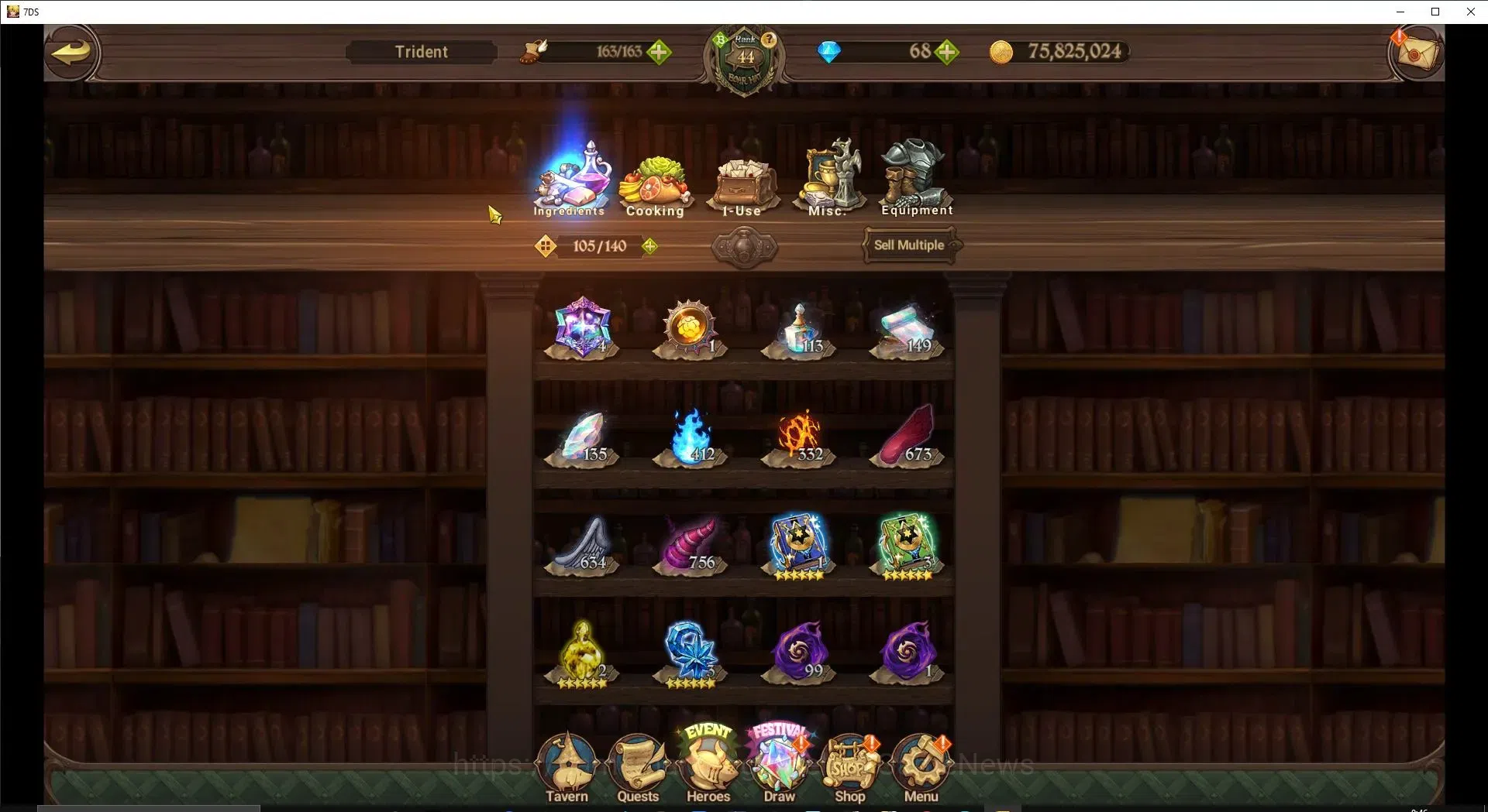 The Seven Deadly Sins: Grand Cross Accounts Global|1,6M CC|130 LS|1 UR Select|3 LR+4 UR|NMeli6 image 13