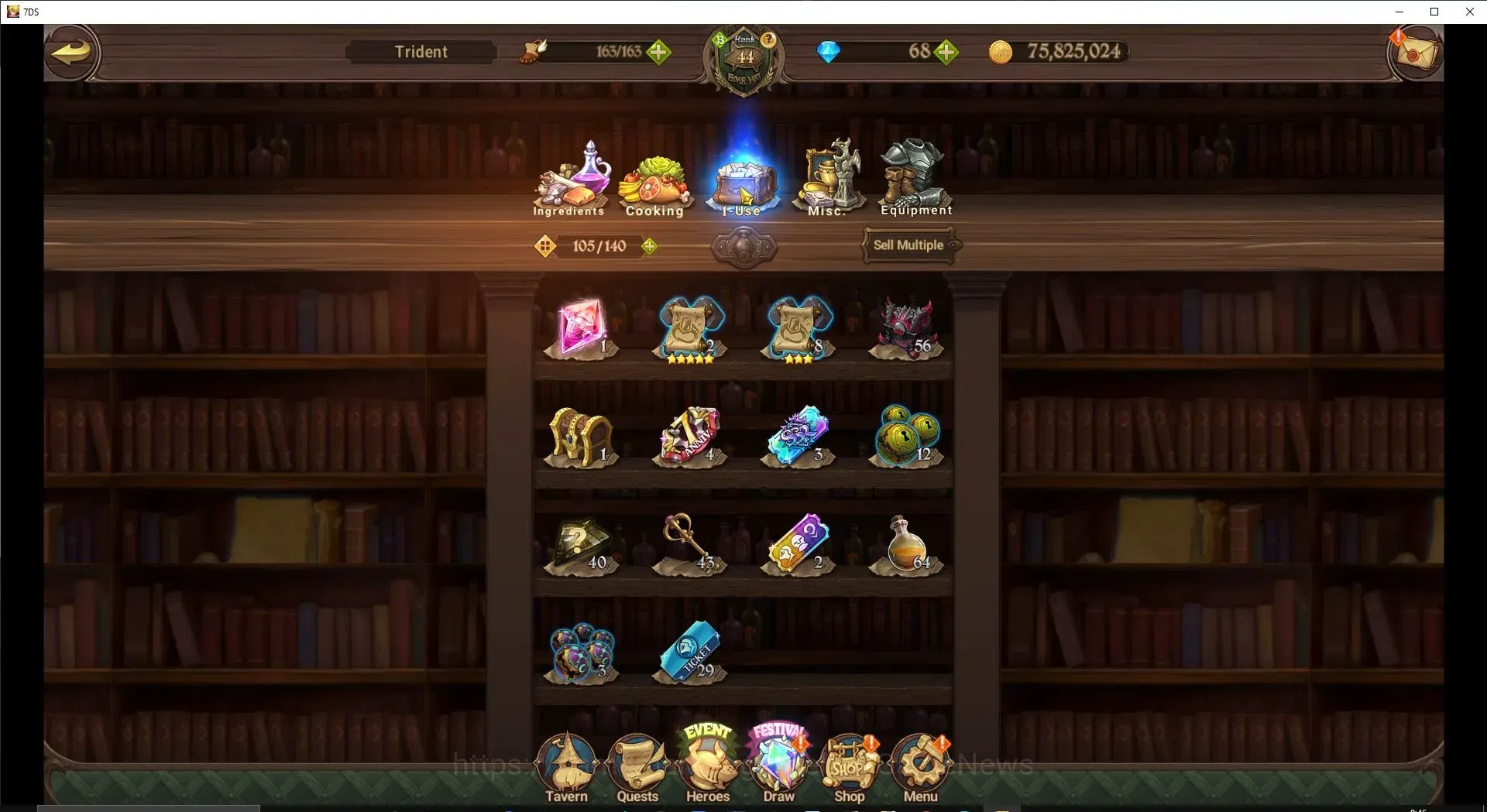The Seven Deadly Sins: Grand Cross Accounts Global|1,6M CC|130 LS|1 UR Select|3 LR+4 UR|NMeli6 image 15
