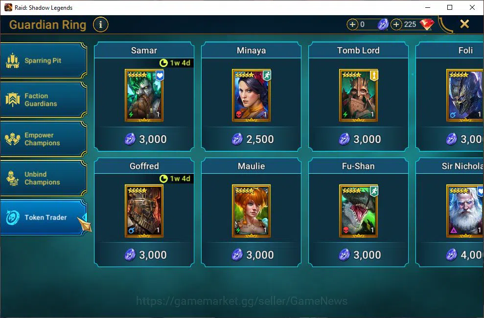 Raid: Shadow Legends Accounts Lv31|488K Power|Starter|12 Legendary (Artax,Ninja, image 10