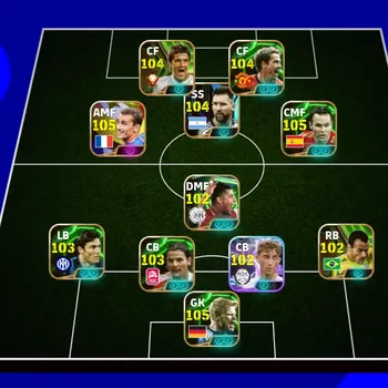 eFootball Accounts Legends & Iconic Players 10 MANAGER BOOSTER | GRIEZMAN PACK x LIONEL MESSI x A INIESTA x D VILLA,READY TO
