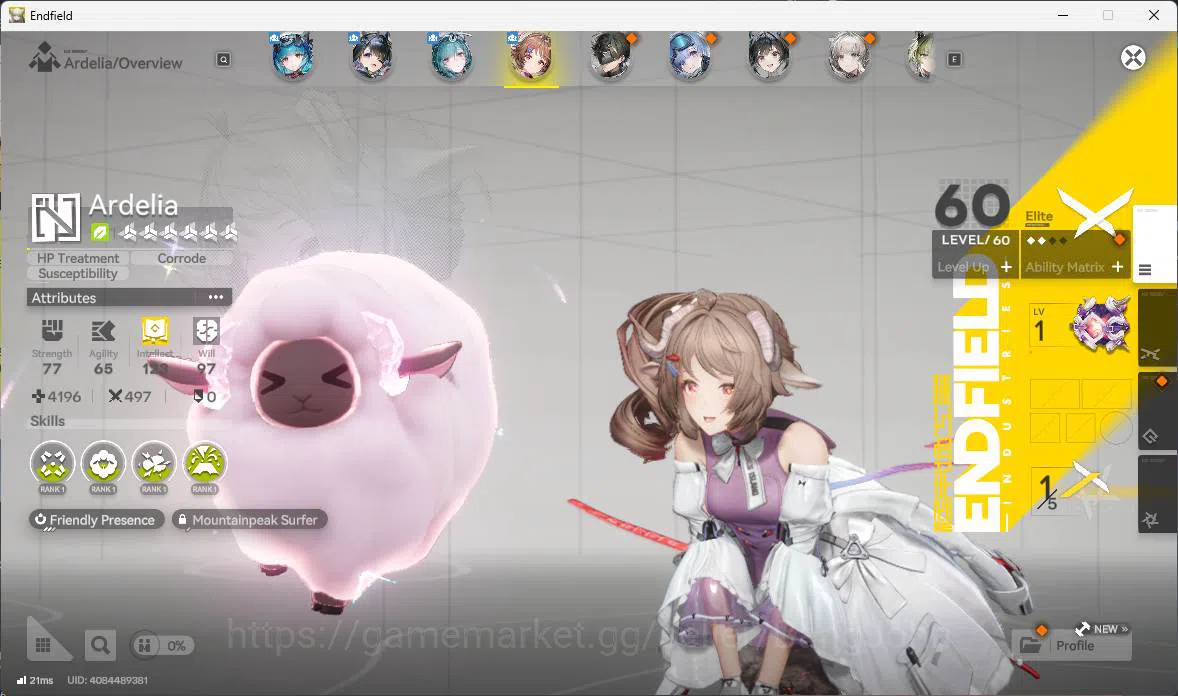 Arknights: Endfield Accounts ASIA | LVL 47, Lasrite sign, Tangtang, Ardelia p1, image 6