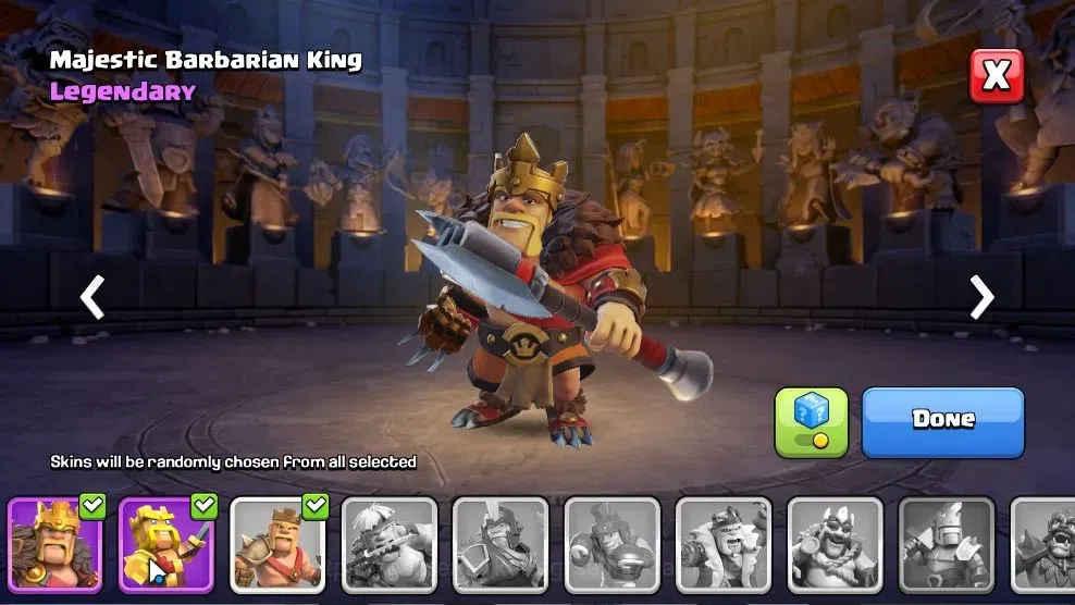 Clash of Clans Accounts High-End LV 126|TH 12 BH 8 HH 6|Limited Skin|BK 56,AQ 65,GW 40,MP 32 | BM 10 | 375 Gems | CN 9