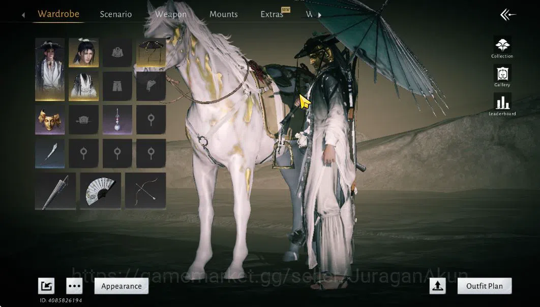 Where Winds Meet Accounts GLOBAL Lv78|GS 20K|Well Build Fan&Umbrella|Maxed 13