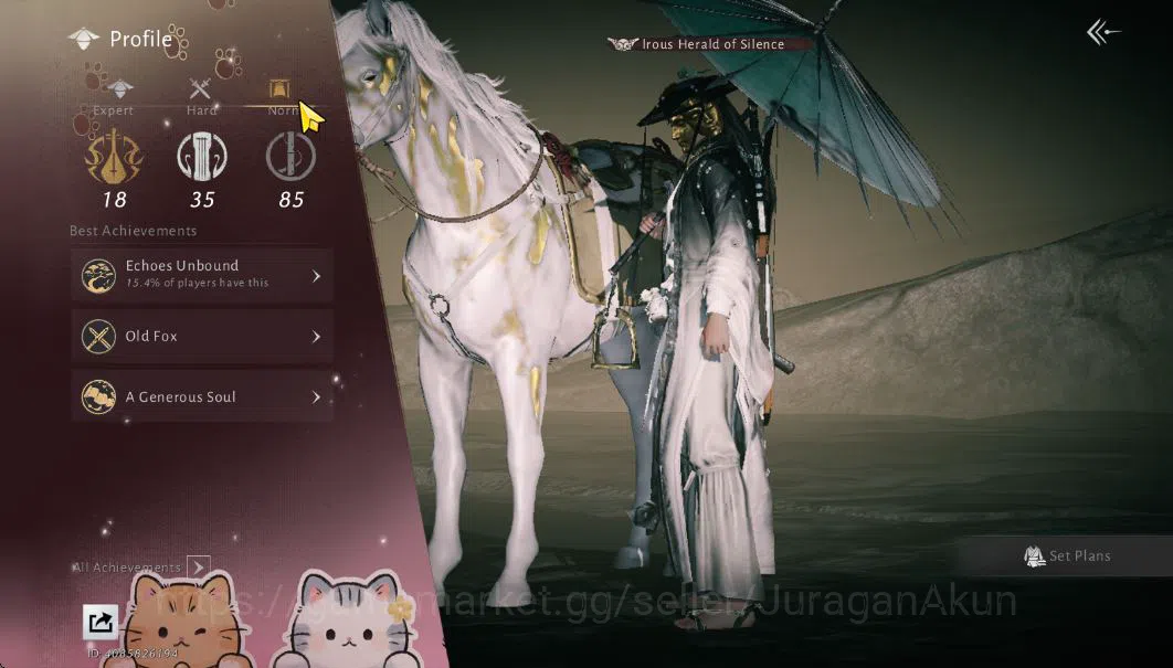 Where Winds Meet Accounts GLOBAL Lv78|GS 20K|Well Build Fan&Umbrella|Maxed 2