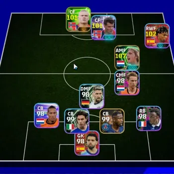 eFootball Accounts Legends & Iconic Players Android|CS 3097|4 Epic Johan Cruyff,Steven Gerrard Etc|3 Show time Lionel Messi