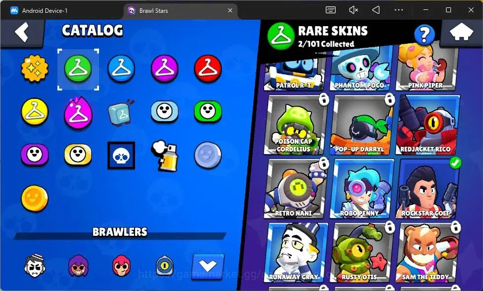 Brawl Stars Accounts Global | 1010 Thropy|16 Brawler|3 Max Lv Hyperchar image 4