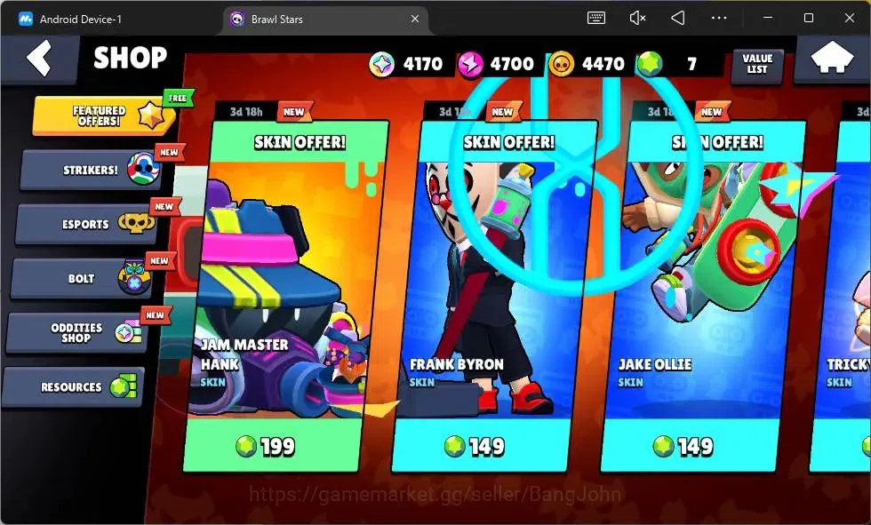 Brawl Stars Accounts Global | 1010 Thropy|16 Brawler|3 Max Lv Hyperchar image 9