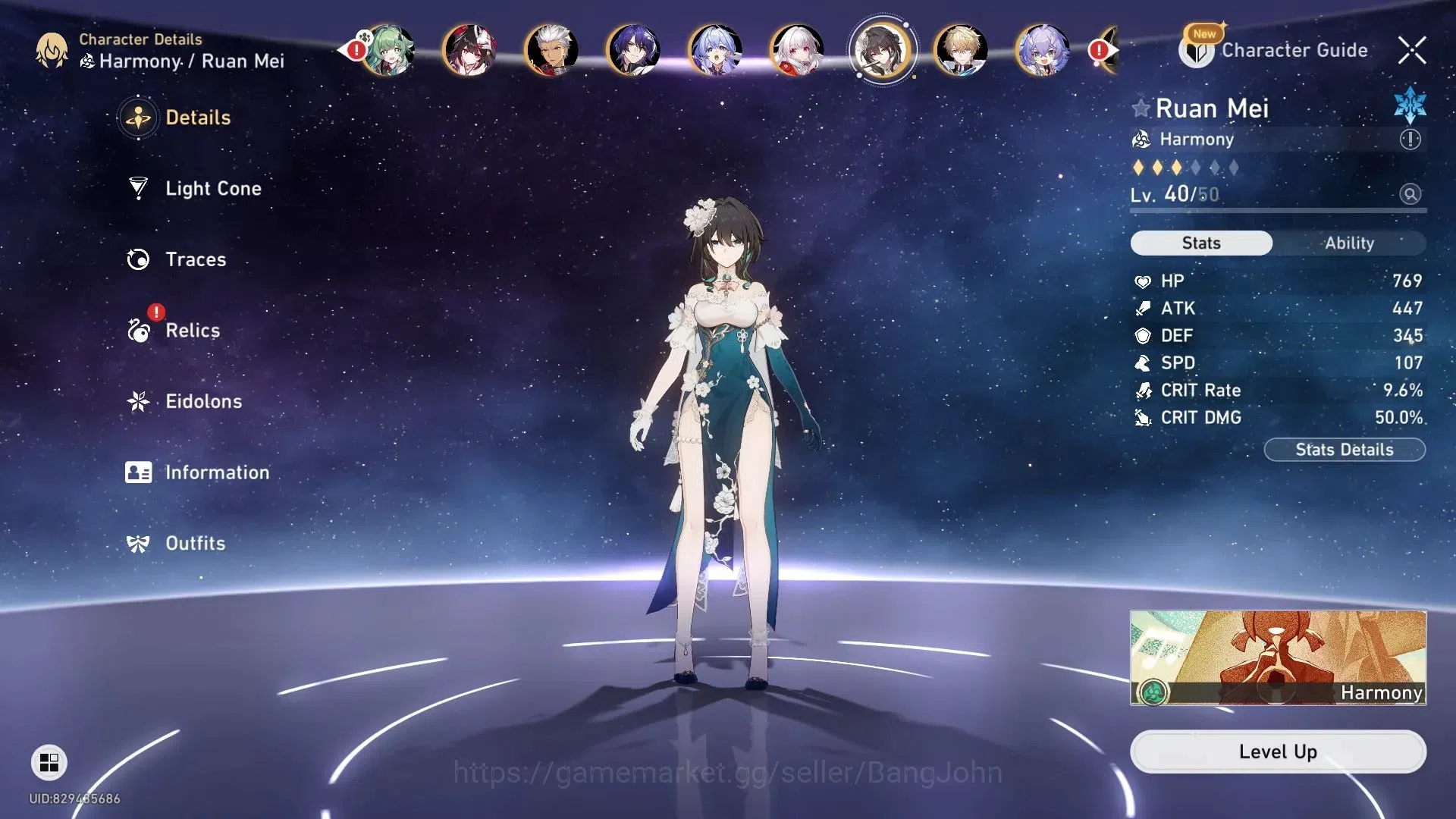 Honkai Star Rail Accounts Asia | TL48|Ruan Mei E1, Dan Heng PT, Robin, Fu Xu image 13