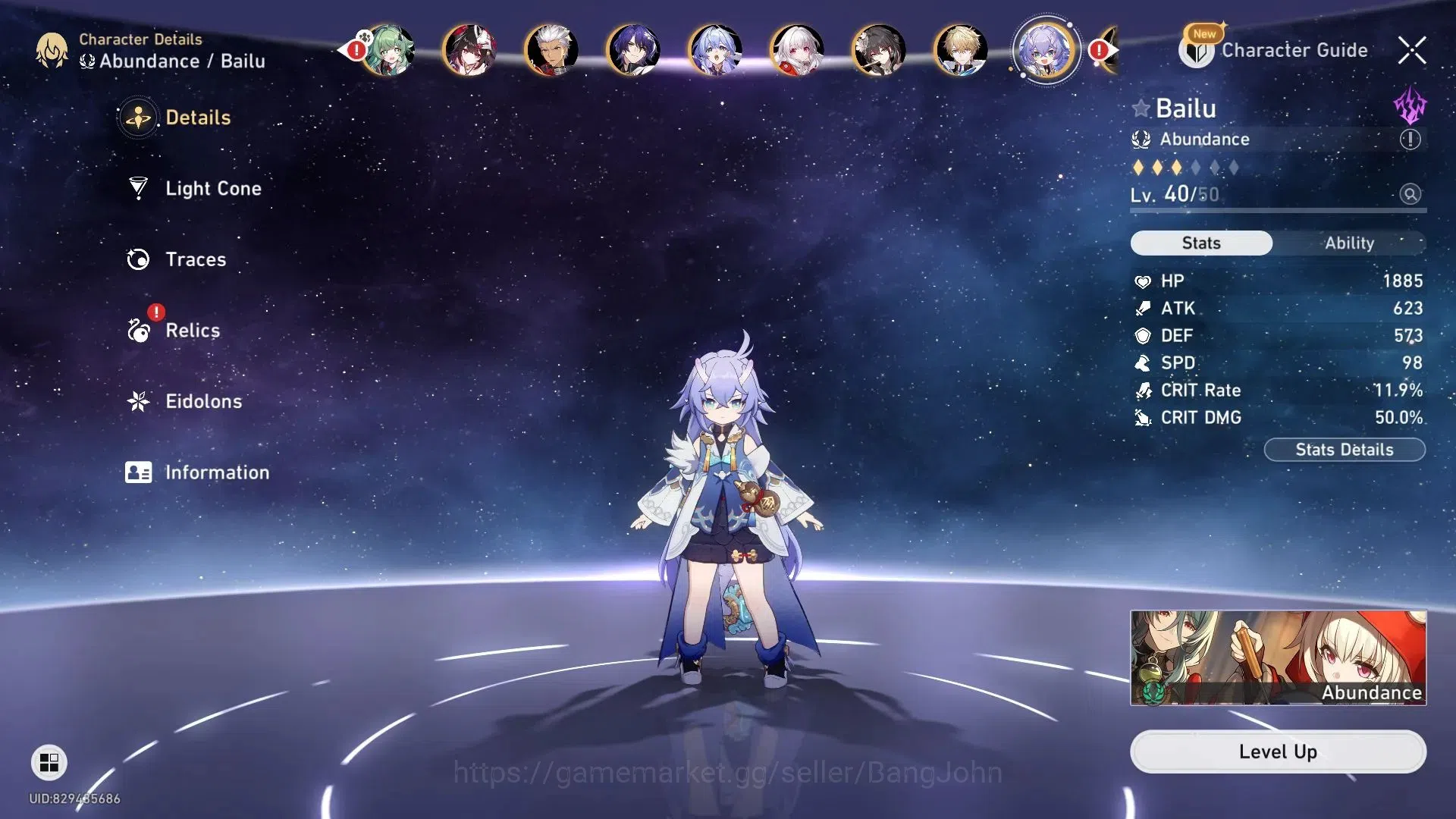 Honkai Star Rail Accounts Asia | TL48|Ruan Mei E1, Dan Heng PT, Robin, Fu Xu image 15