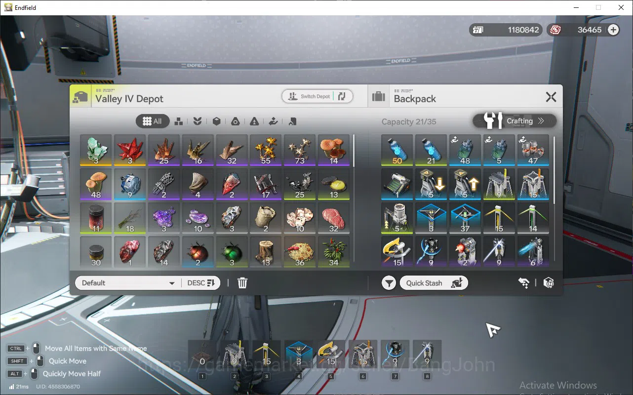 Arknights: Endfield Accounts ASIA | Lvl 54 | Yvone sign, Tangtang sign, Lifeng, Ardelia P1 sign | 36k Oroberyl, 6k Arsenal 12