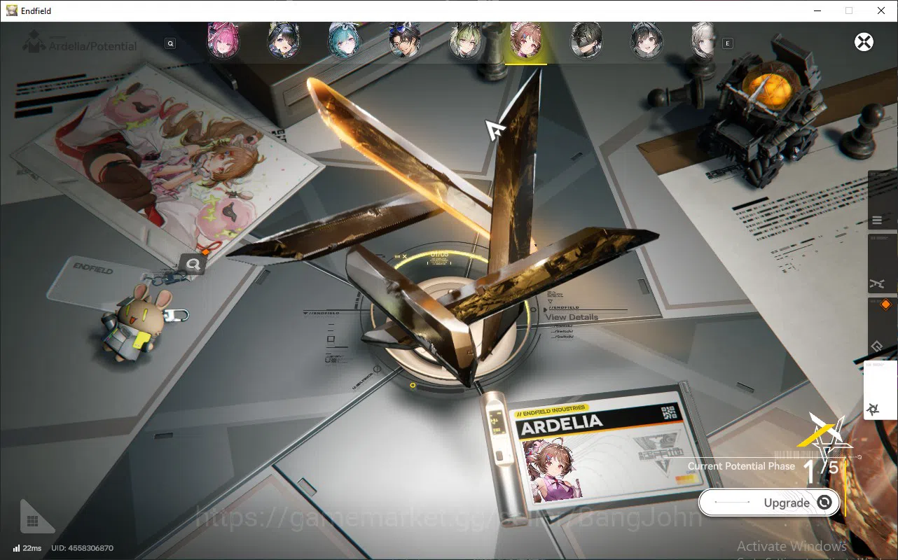Arknights: Endfield Accounts ASIA | Lvl 54 | Yvone sign, Tangtang sign, Lifeng, Ardelia P1 sign | 36k Oroberyl, 6k Arsenal 3