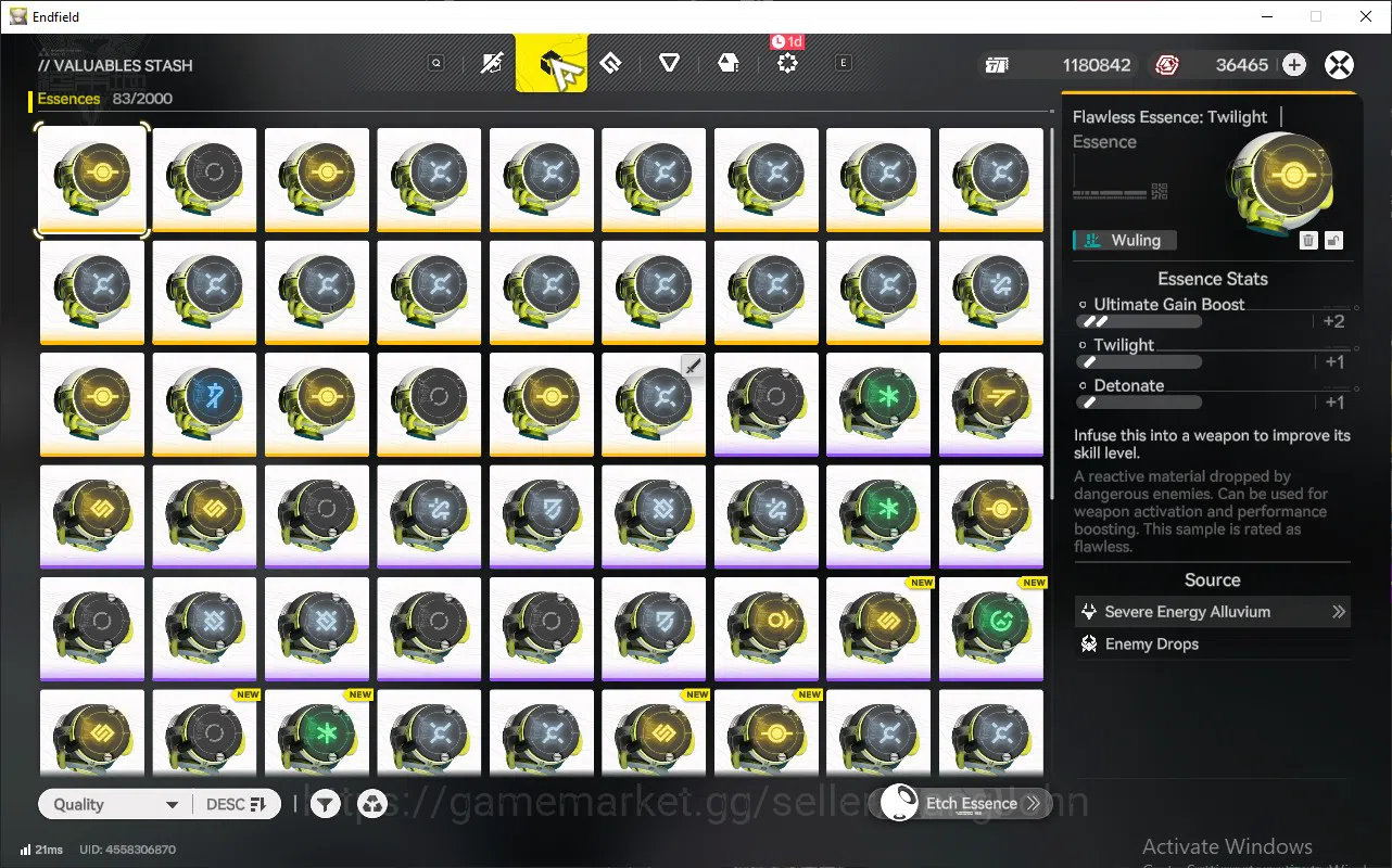 Arknights: Endfield Accounts ASIA | Lvl 54 | Yvone sign, Tangtang sign, Lifeng, Ardelia P1 sign | 36k Oroberyl, 6k Arsenal 5